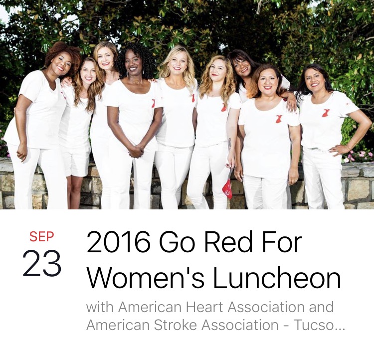 Go for Red Women’s Luncheon – Westin Resort Tucson, AZ
